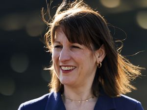 Chancellor Rachel Reeves during a visit to RAF Northolt in north London