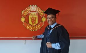 Supporting image for story: In a Flash: Former Wolves and Manchester United player's journey from football to academia