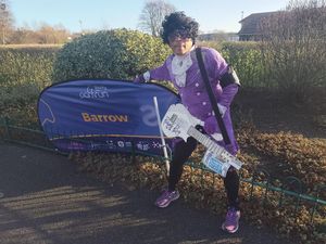 Supporting image for story: Dudley's 'Purple Prince' back running for good causes following health scare