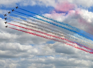 Supporting image for story: Red Arrows confirmed for this year's RAF Cosford Air Show