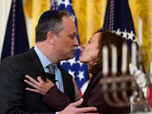 Supporting image for story: Trump says Kamala Harris ‘doesn’t like Jewish people’ in radio interview