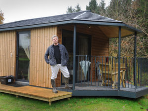 Supporting image for story: Shropshire businessman seizes on staycation trend to launch Riverside Cabins 