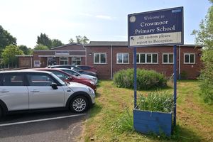 SHREW COPYRIGHT NATIONAL WORLD STEVE LEATH 02/05/2025Pic in Shrewsbury at Crowmoor Primary School, at an event to celebrate them becoming part of the Shine Academy.