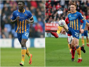 Supporting image for story: Jon Nolan and Toto Nsiala not training with Shrewsbury Town after submitting transfer requests