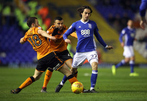 Jota in action against Wolves in 2017.