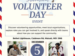 Supporting image for story: Walsall Black Sisters Collective to host International Volunteer Day event