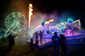 West Park was the setting for a night of fun