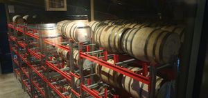 Thousands of litres of whisky all maturing for the members