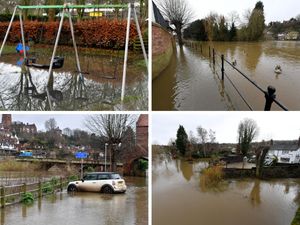 Supporting image for story: River threatens to burst its banks in Bridgnorth as warning issued