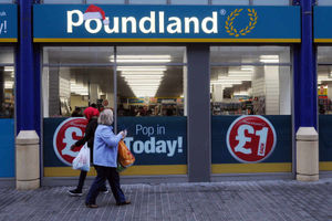 A smaller Poundland store in Birmingham city centre 