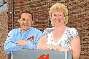 Steve Holding and his fomer wife Tracey