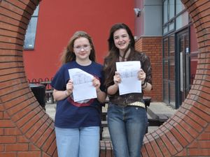 Supporting image for story: Stourport High students celebrate their GCSE and BTEC results