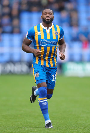 Forward Lenell John-Lewis had no joy in Town's 4-4-2 at Fleetwood (AMA)