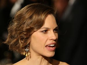 Hilary Swank close-up