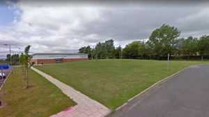 The new bowling green would be built next to the Sports Village car park