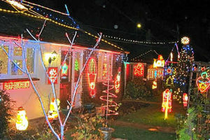 Supporting image for story: Drivers taking detour to see Nesscliffe's festive lights