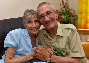 'My life is complete' – Janet and Gethin Jones.