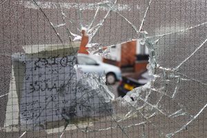 Several mosques were damaged. Picture by Caters News