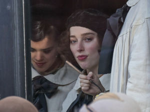 Supporting image for story: Bridgerton star Phoebe Dynevor brings period piece to Birmingham city centre