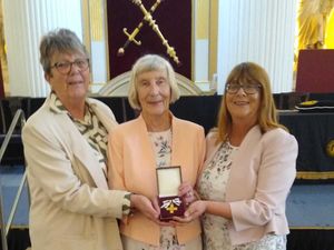 Supporting image for story: Bridgnorth volunteer given national honour for long service