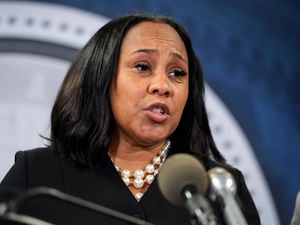 Supporting image for story: Court rules DA Fani Willis can be subpoenaed over Trump election case