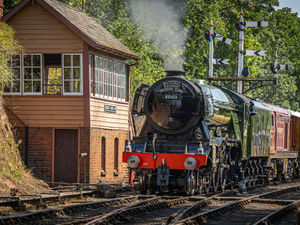 Supporting image for story: 'Business has been booming': Severn Valley Railway back on track after reopening weekend with Flying Scotsman