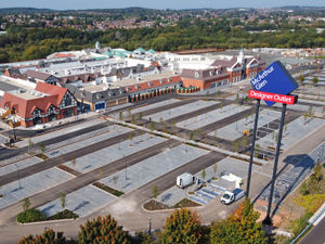 Supporting image for story: Click and collect and extra opening hours approved for new Cannock designer outlet