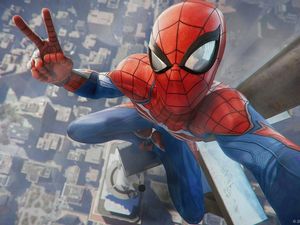 Supporting image for story: Fans are loving the selfie mode in the new Spider-Man PS4 game