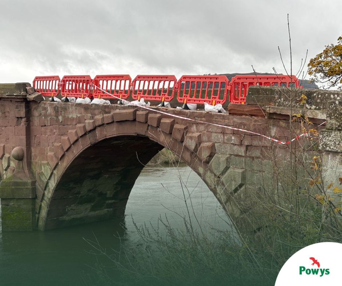 Date set for repairs to a vital Mid Wales and Shropshire border road bridge