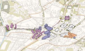 Opportunity areas outlined in the Walsall Town Centre Framework. Cabinet papers 10 December 2025
Credit: CBRE / ADP Architecture / Stantec