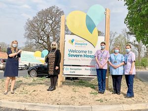 Supporting image for story: Cheese producer's £3,000 donation to Severn Hospice to pay for vital medical equipment