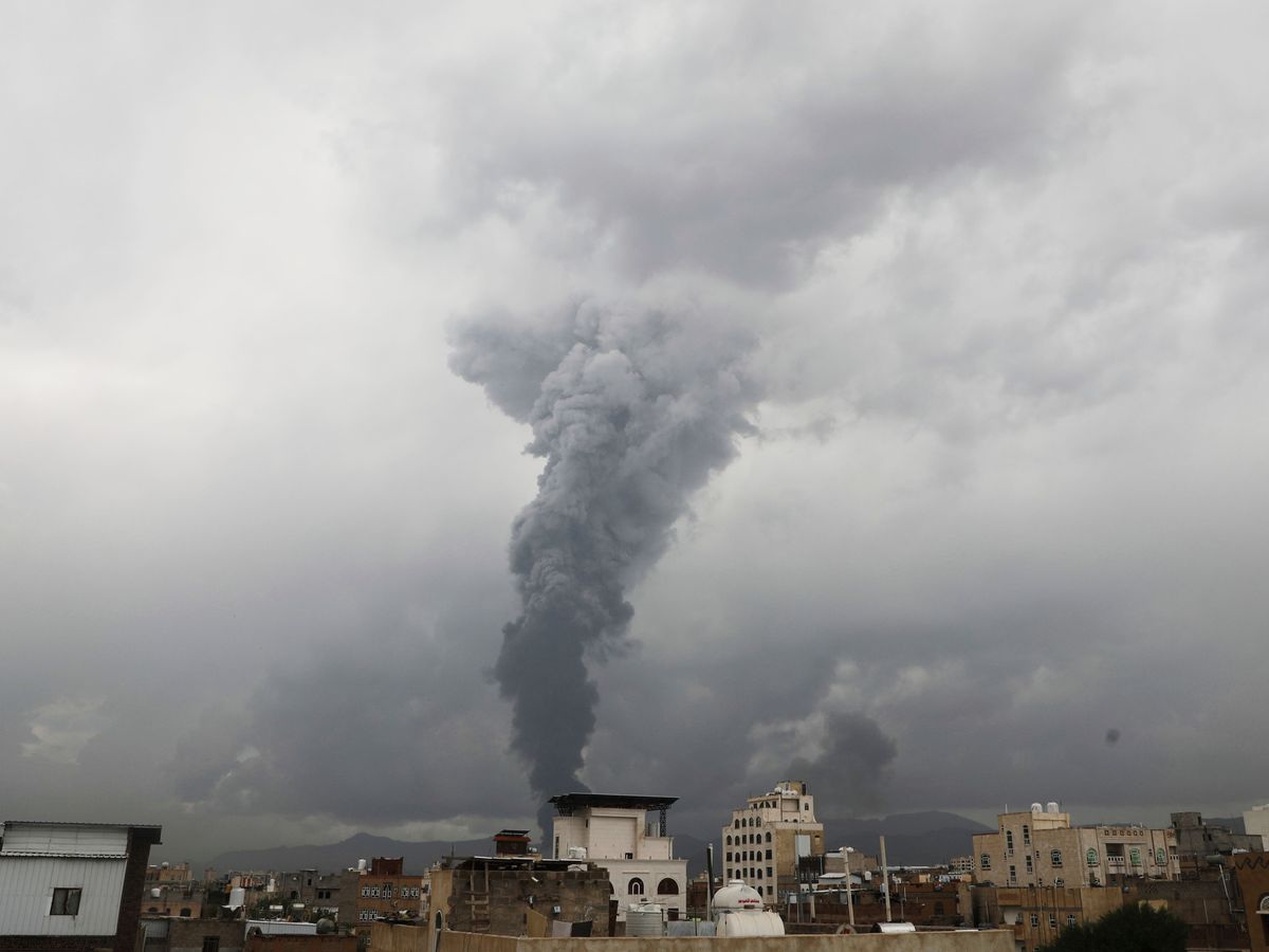 Israeli airstrikes hit Yemen’s capital targeting Iran-backed Houthis