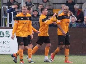 Supporting image for story: Rushall pip Chasetown on derby day
