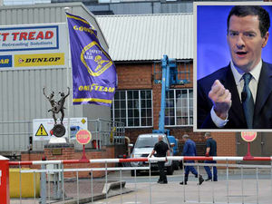 Supporting image for story: Chancellor George Osborne pledges to help Goodyear staff