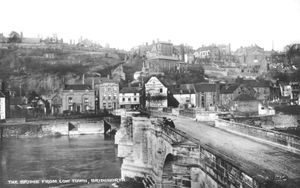 This picture postcard was shared by Peter Smith. He says the code (bottom right) can be used to date the image to 1900. He said: 'Whilst it's a familiar view, there are a number of things that made it stand out to me - the postcard manufacturer (Valentines) used a date coding system. Even though this card was posted in 1935, the image was first registered in 1900, making it a Victorian view.'
