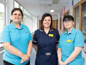 Supporting image for story: Pair dubbed 'worth their weight in gold' after improving flow of younger patients at Wolverhampton hospital