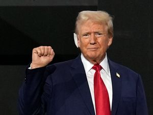 Supporting image for story: Trump appears with bandaged ear at Republican convention