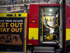 Supporting image for story: Five receive treatment as 60 firefighters tackle flat blaze