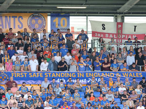 Supporting image for story: Shrewsbury Town make history with successful launch of safe standing