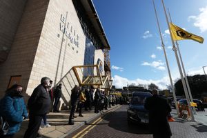 Graham Hughes' funeral took place on Friday