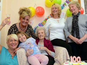 Supporting image for story: Inspirational Winifred turns 100