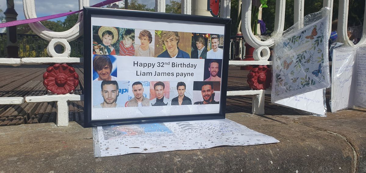Love for Wolverhamptons Liam Payne and strong feelings among fans as park bandstand becomes shrine on singers birthday