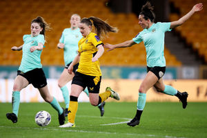 Wolves Women in action vs Brighouse Town (Getty)
