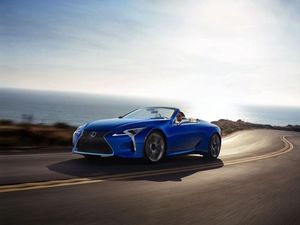 Supporting image for story: Lexus to auction one-of-a-kind LC500 Convertible for charity