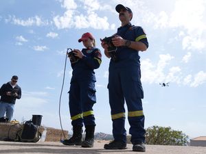 Supporting image for story: Greece doubles drone fleet as climate change increases wildfire threat