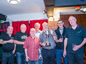 Supporting image for story: Grand night for dominoes league