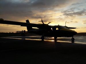 Supporting image for story: Plane seen flying low over Telford carrying out missing person search