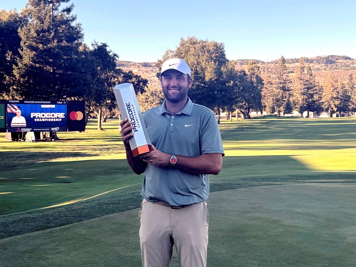 Scottie Scheffler claims sixth Tour win of the year at Procore Championship