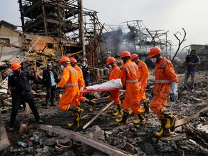 Supporting image for story: Explosion and fire at chemical factory in India kills at least nine