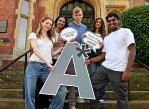 Wolverhampton Grammar School has been celebrating a great set of results by its students